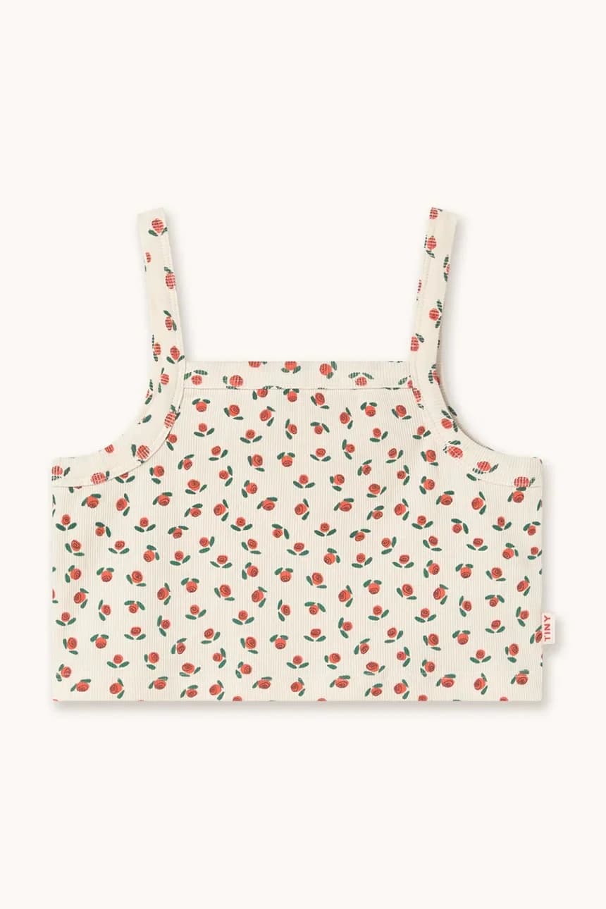 Детский топ TINY ROSES RIB TOP - фото 2