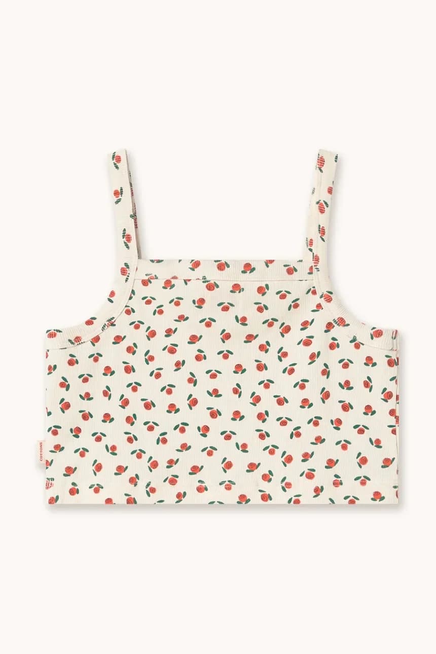 Детский топ TINY ROSES RIB TOP - фото 3
