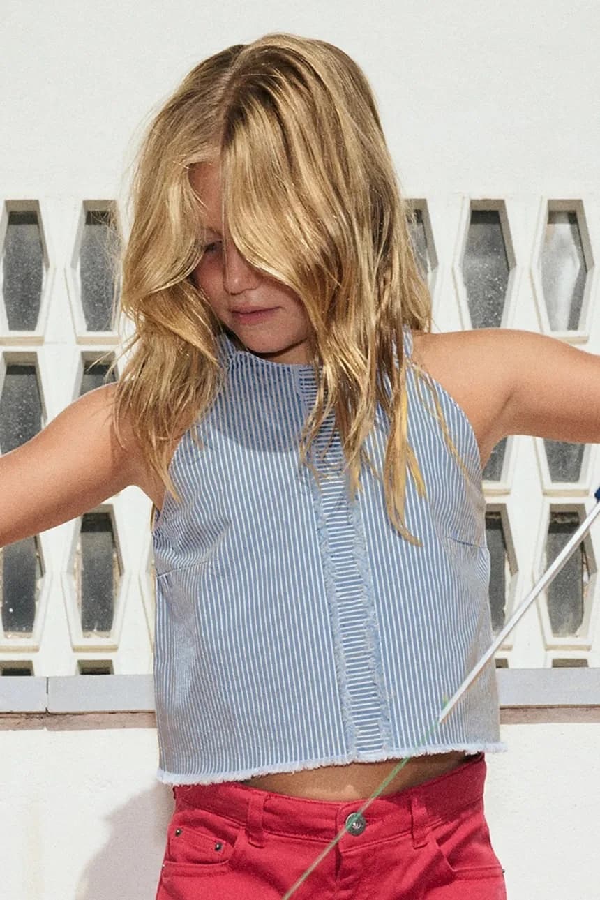 Детский хлопковый топ - фото 5