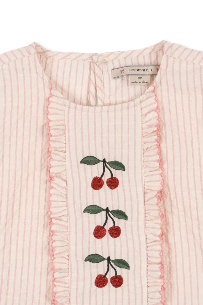 Детский хлопковый топ ELLIE FRILL TOP GOTS - фото 5