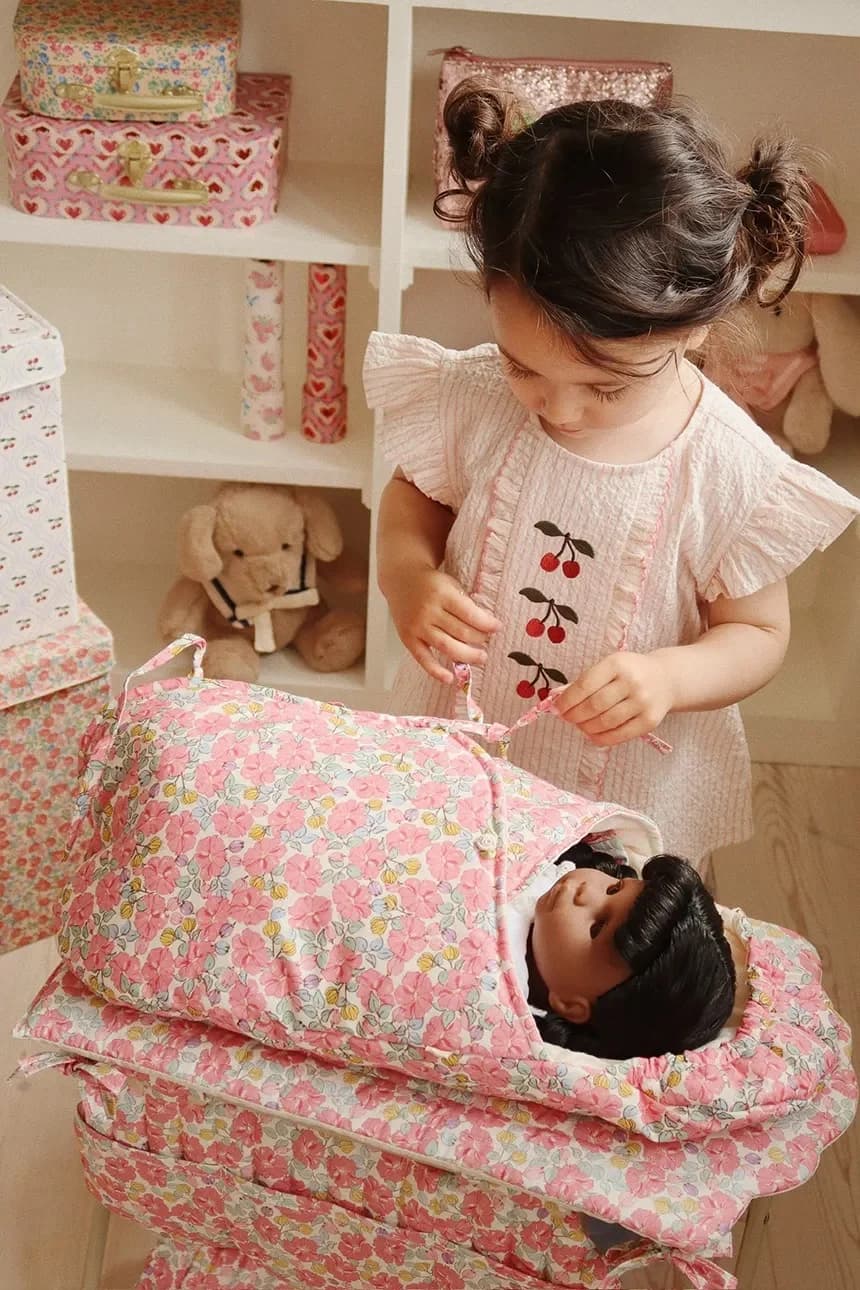 Детский хлопковый топ ELLIE FRILL TOP GOTS - фото 8