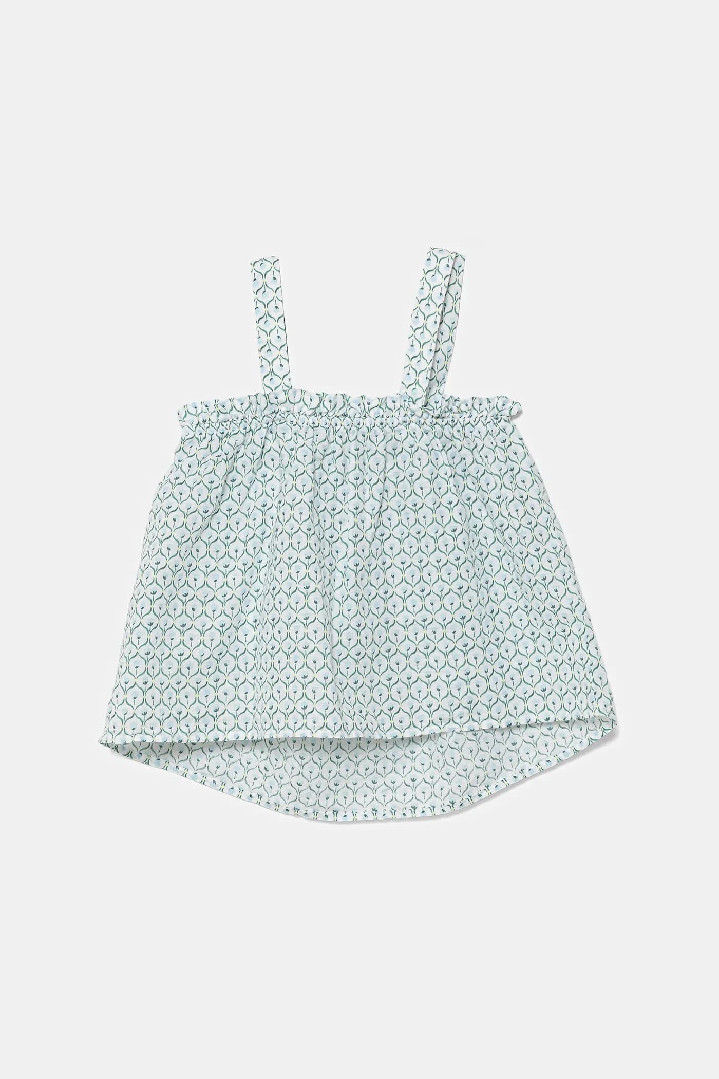 Детский льняной топ - фото 2