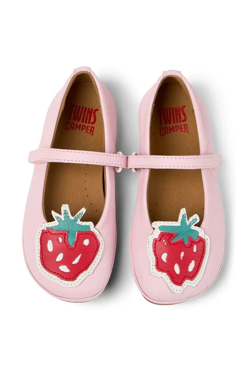 Детские кожаные балетки TWS Kids