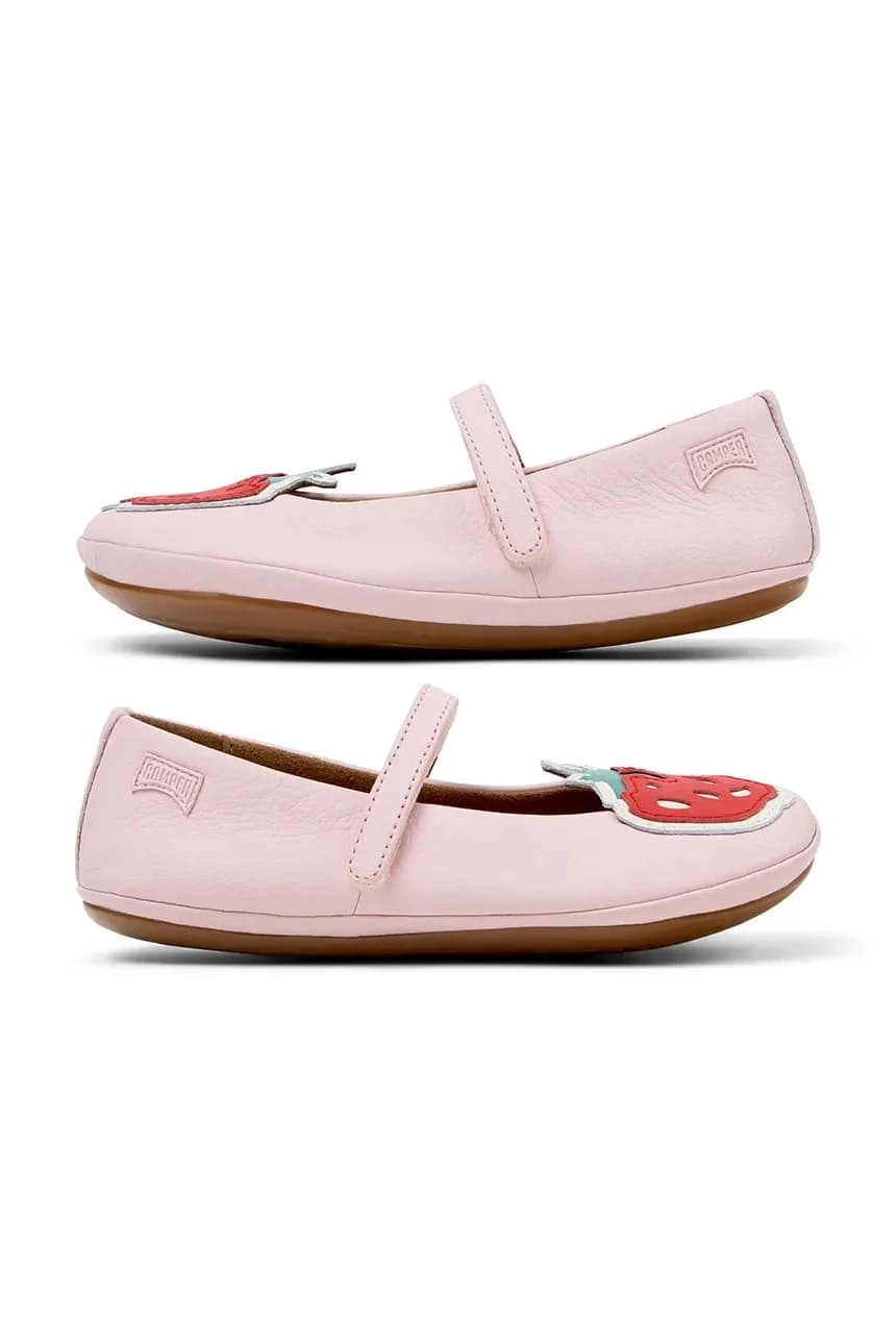 Детские кожаные балетки TWS Kids - фото 5