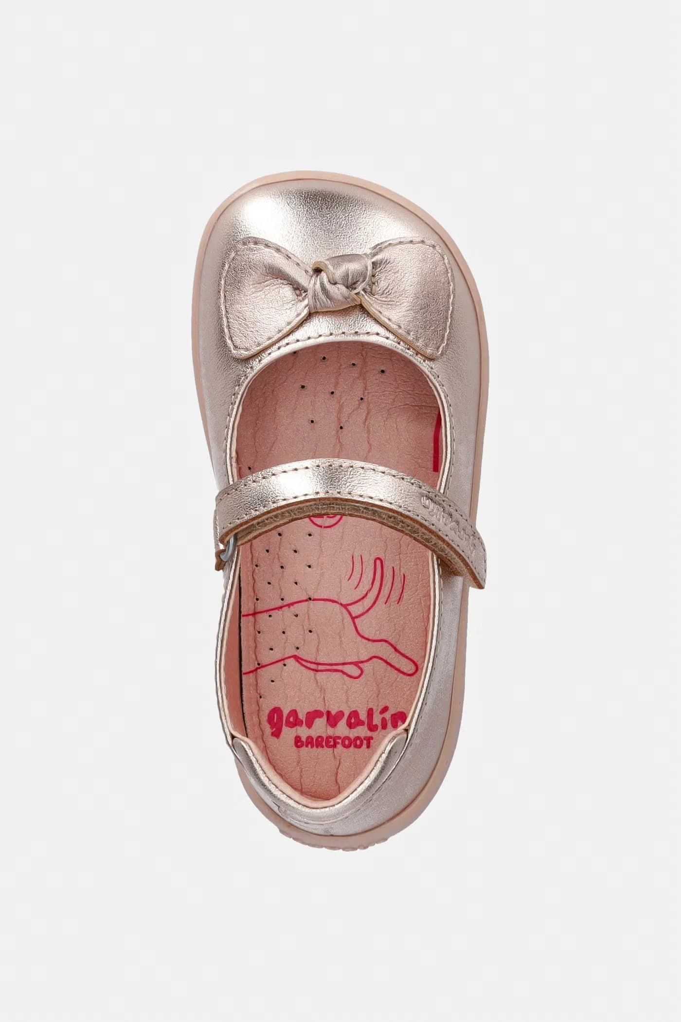 Детские кожаные балетки - фото 4