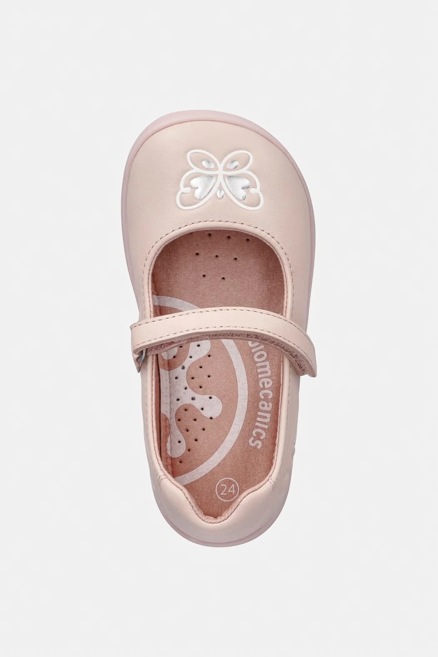 Детские кожаные балетки - фото 4