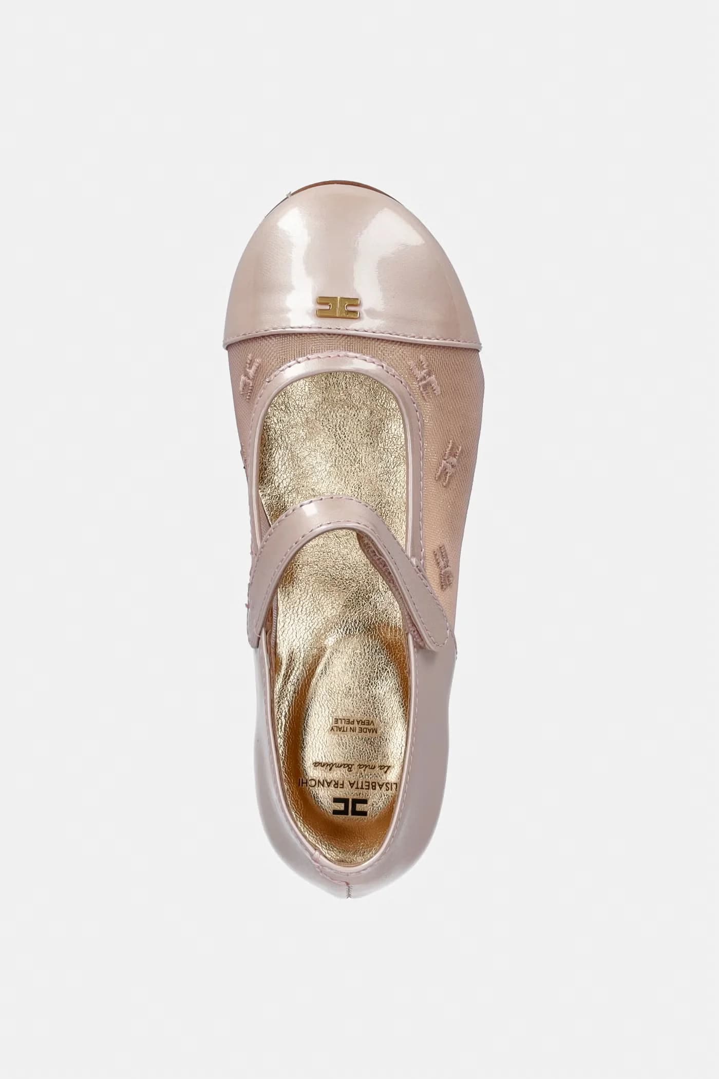 Детские кожаные балетки - фото 4