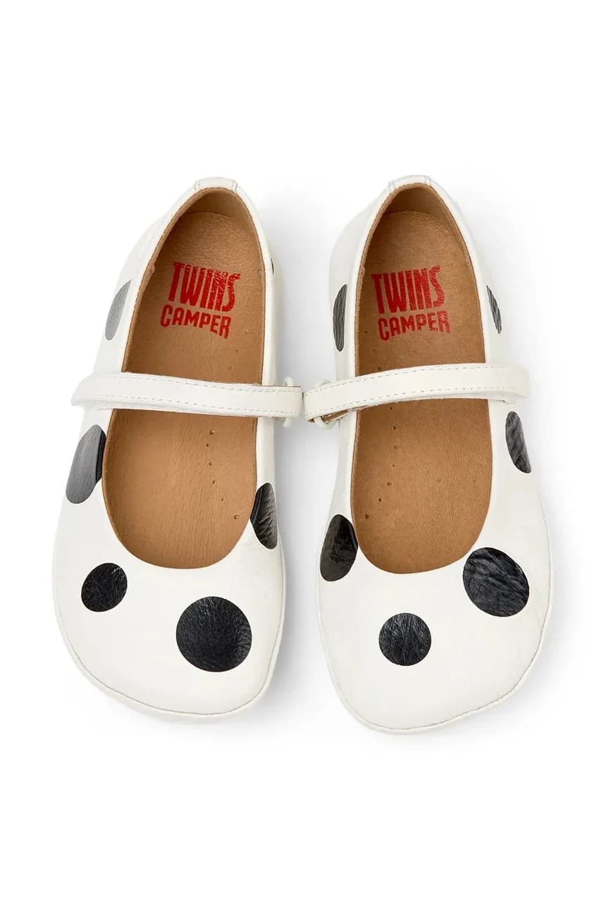 Детские кожаные балетки TWS Kids