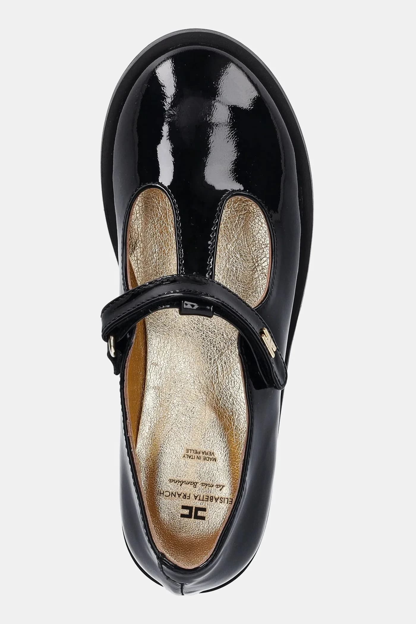 Детские кожаные балетки - фото 4