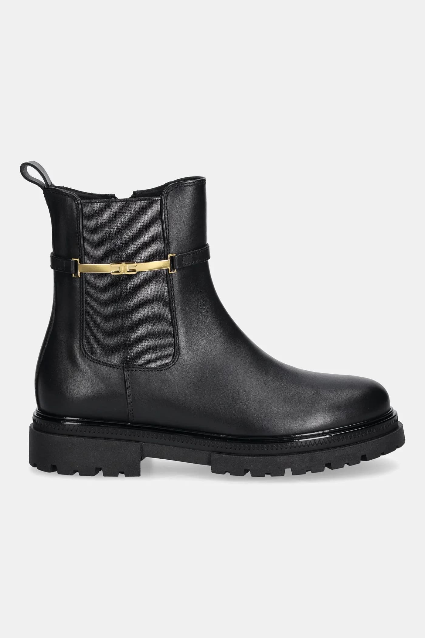 Детские кожаные ботинки челси - фото 2