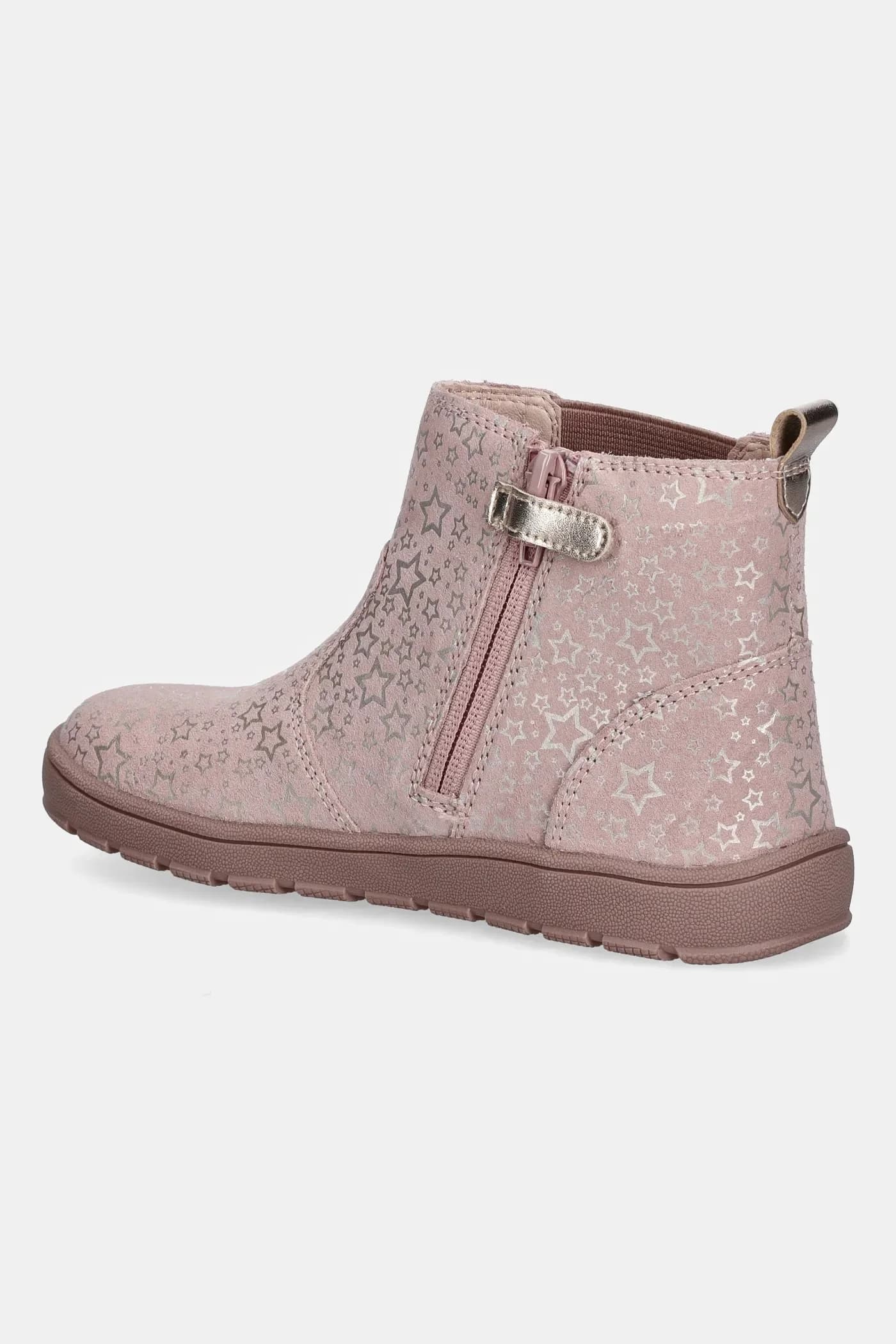 Детские замшевые ботинки челси - фото 3