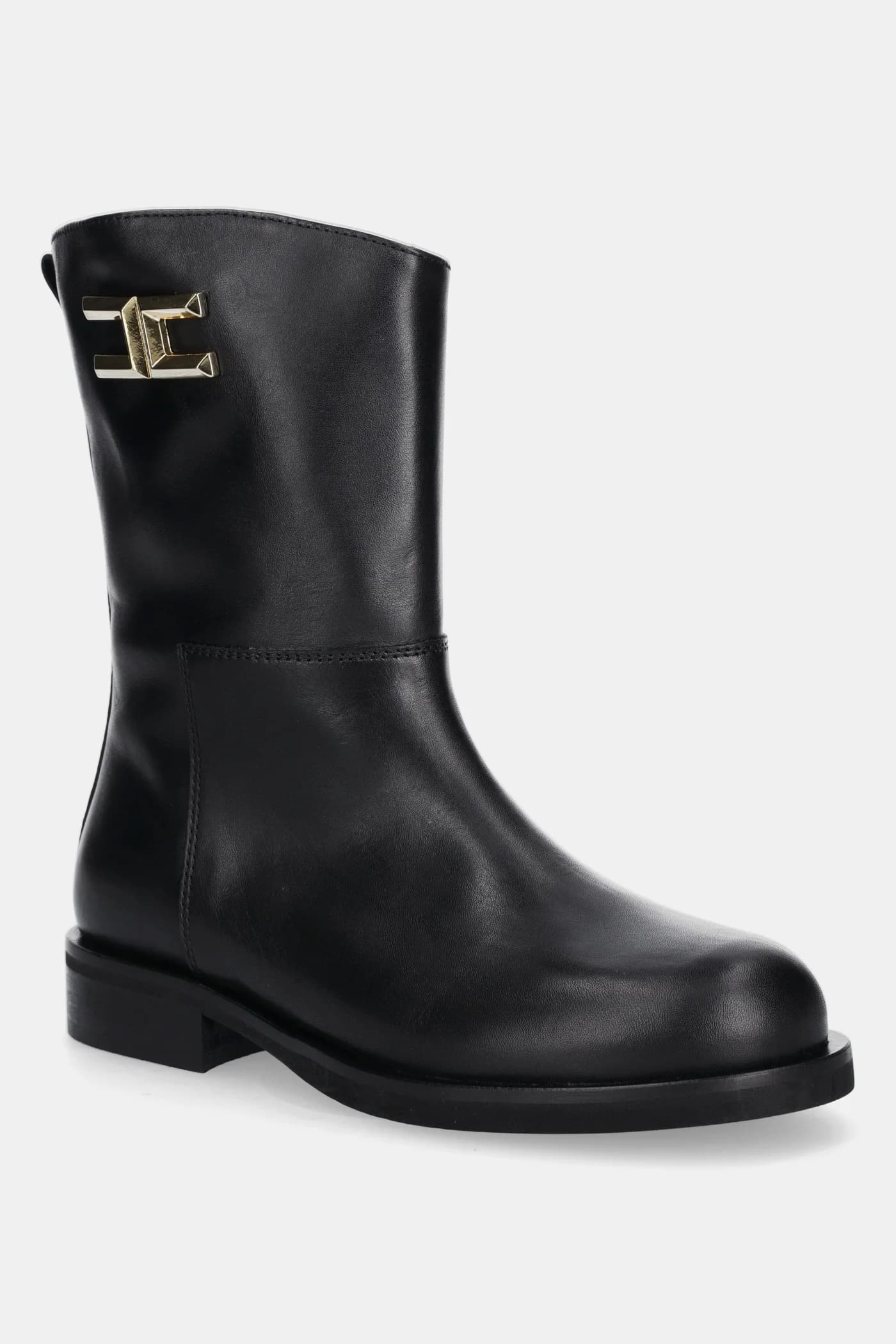 Детские кожаные сапоги