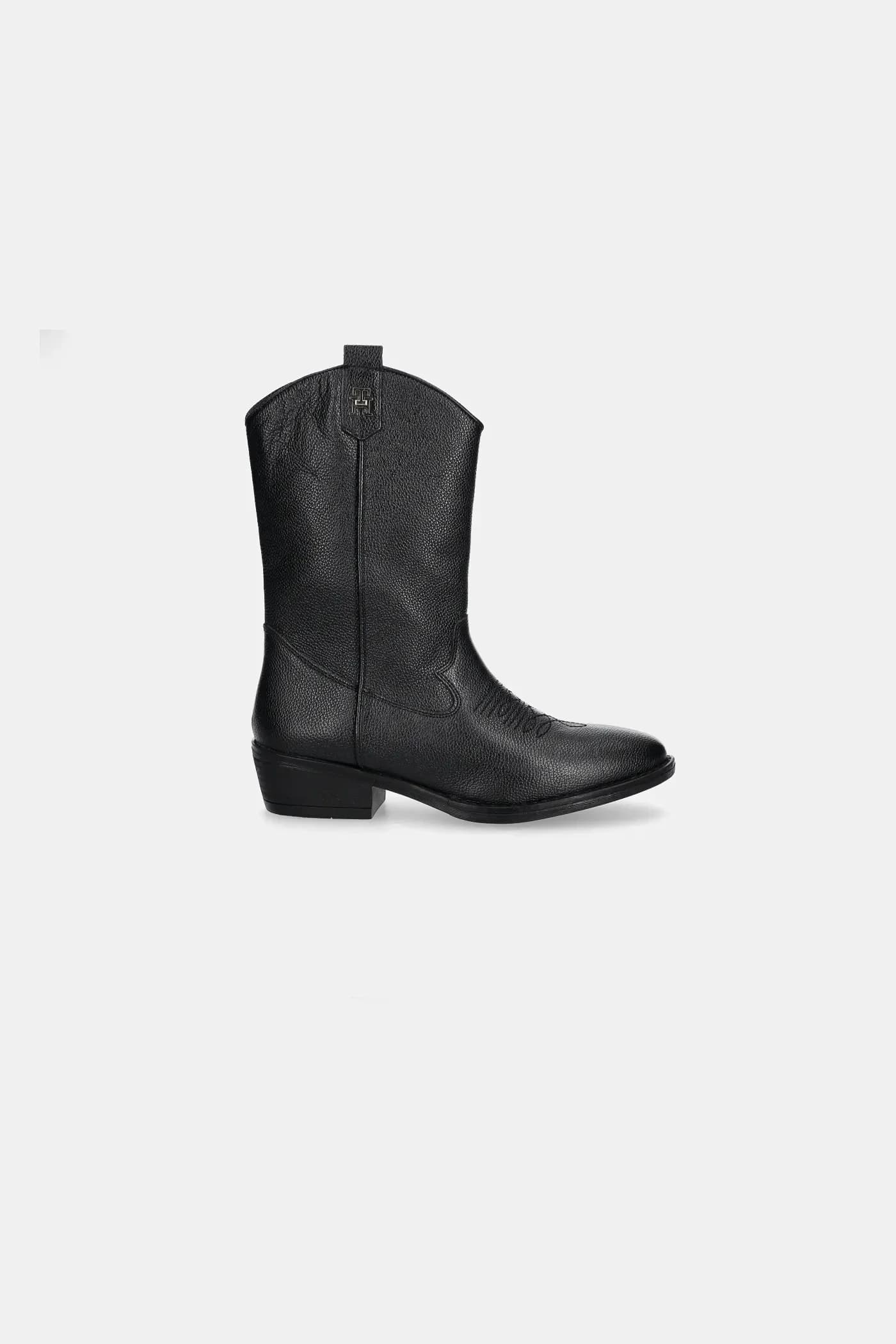 Детские кожаные ковбойские сапоги - фото 2