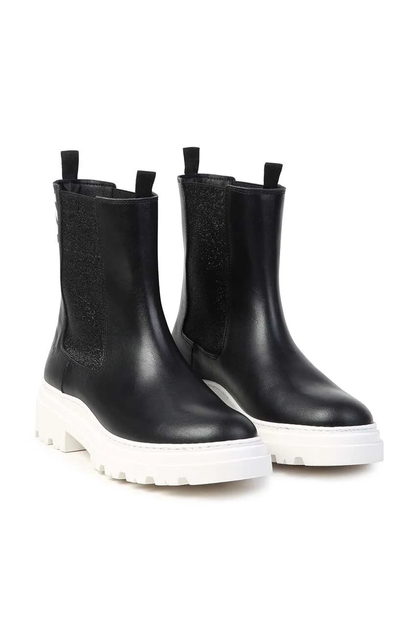 Детские кожаные ботинки челси