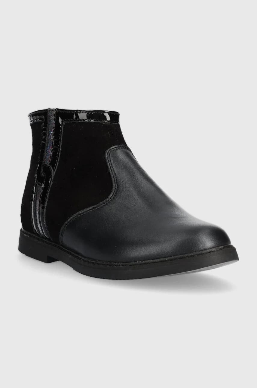 Детские замшевые ботильоны CITY LOCK - фото 2