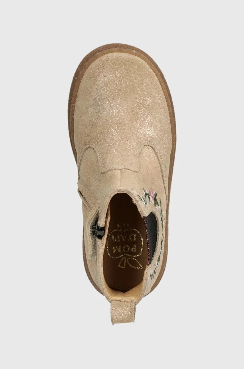 TRIX JOD BRODI детские замшевые ботильоны - фото 4