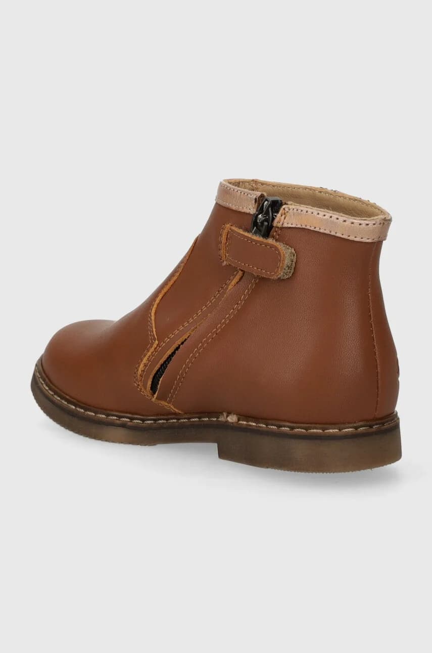 Детские кожаные ботинки CITY LOCK - фото 3