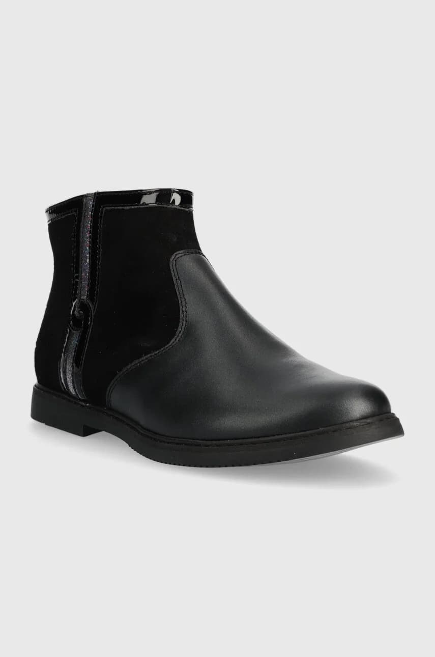 Детские кожаные ботинки CITY LOCK - фото 2