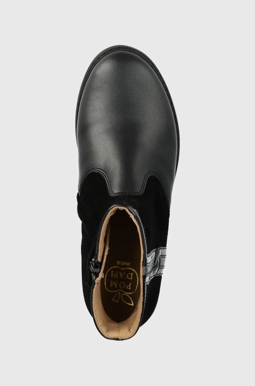 Детские кожаные ботинки CITY LOCK - фото 4