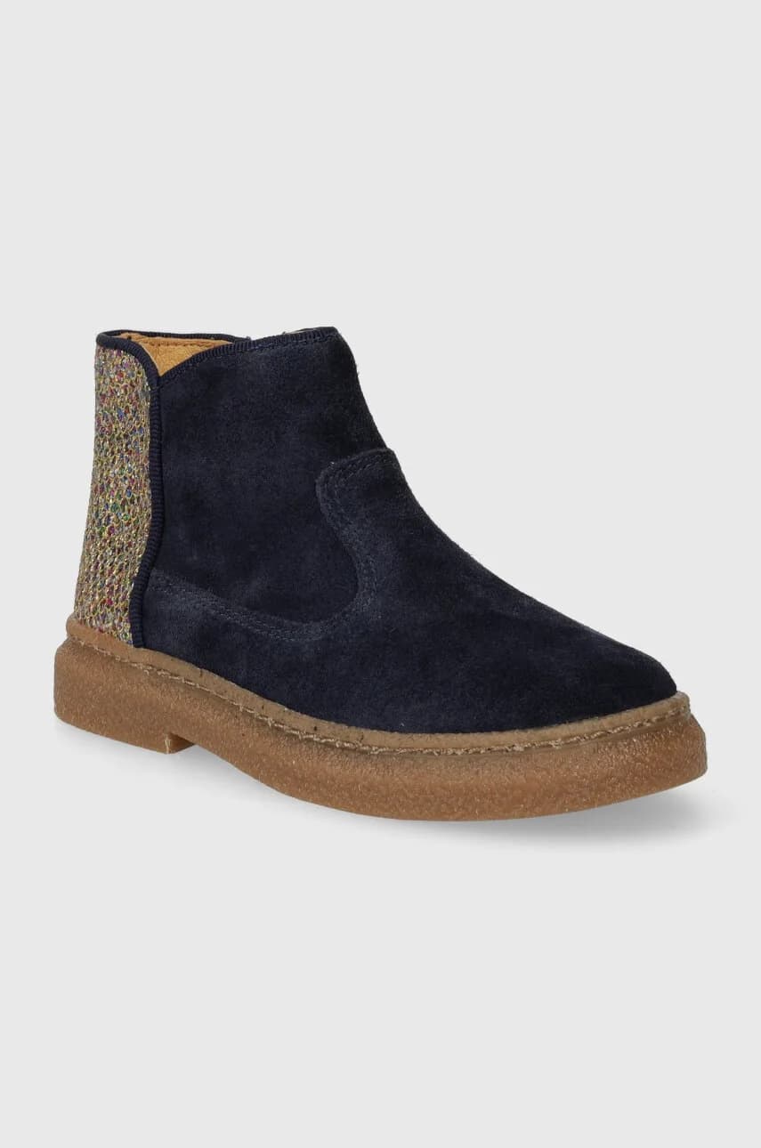 TRIX BACK детские замшевые ботильоны - фото 2