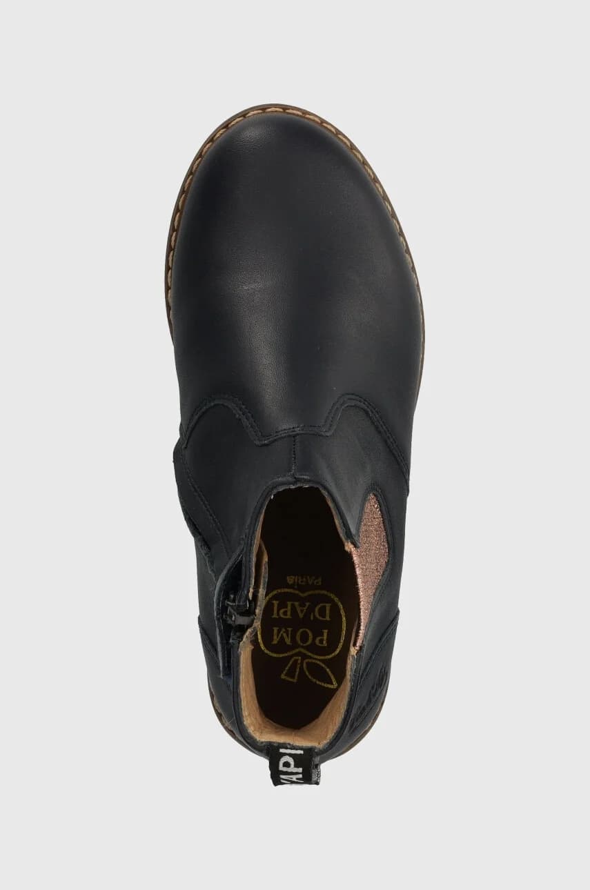 Детские кожаные ботинки челси CITY JODZIP - фото 4