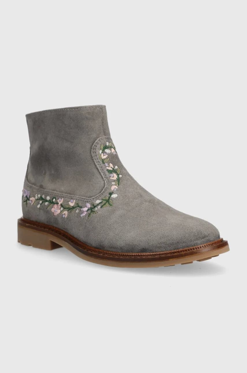 Детские замшевые ботильоны SISTER BRODI - фото 2