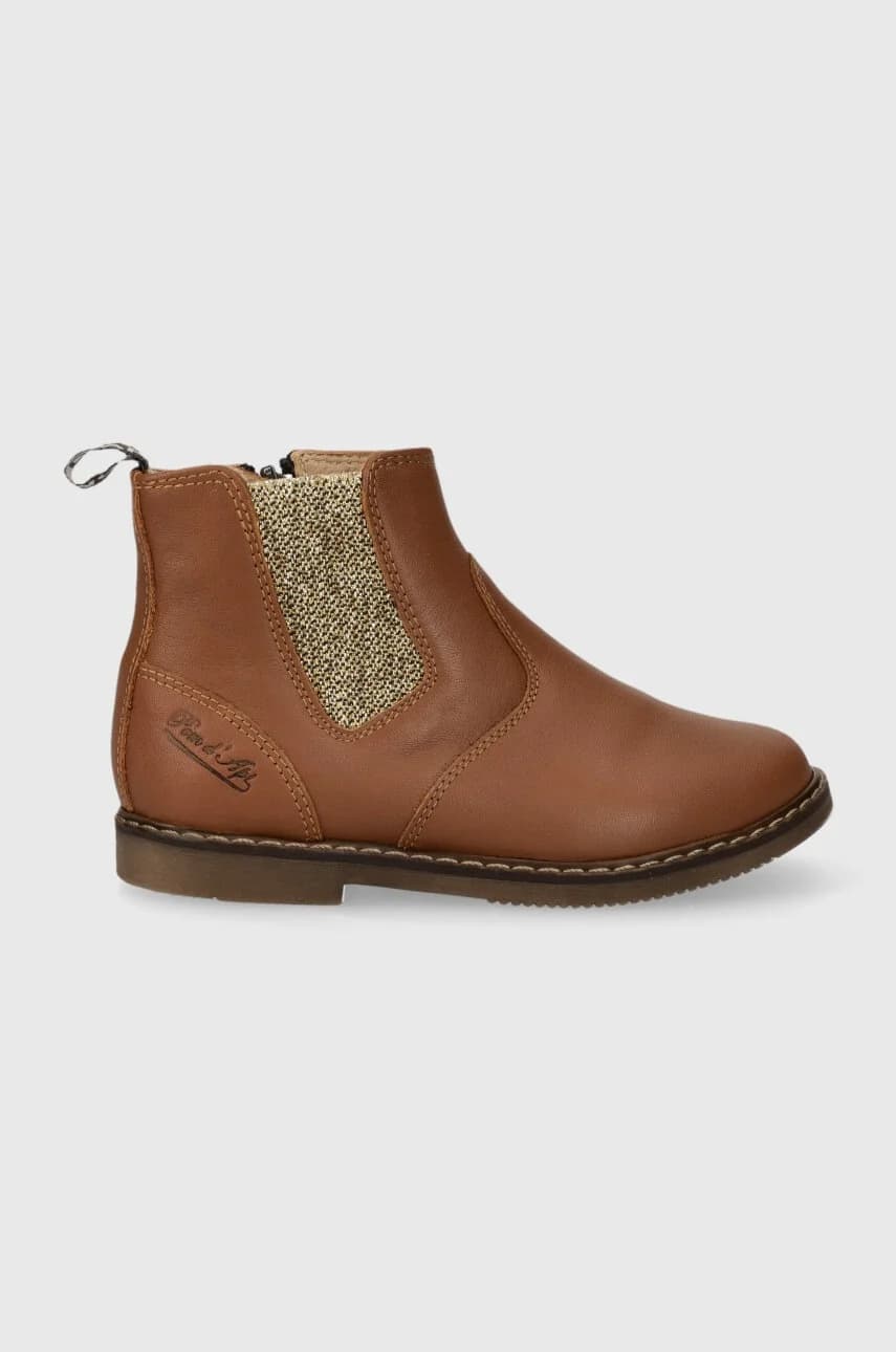 Детские кожаные ботинки челси CITY JODZIP