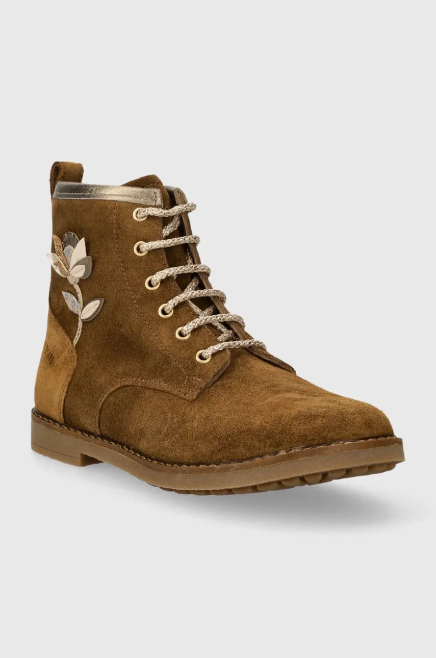 Детские замшевые ботильоны TRIP HI FLO - фото 2
