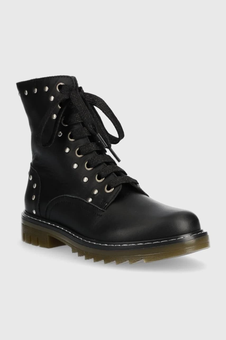 Детские кожаные ботинки SID HI STUD - фото 2
