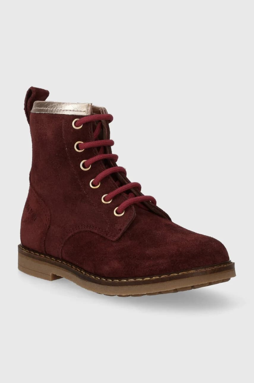 Детские замшевые ботильоны TRIP HI LACE - фото 2