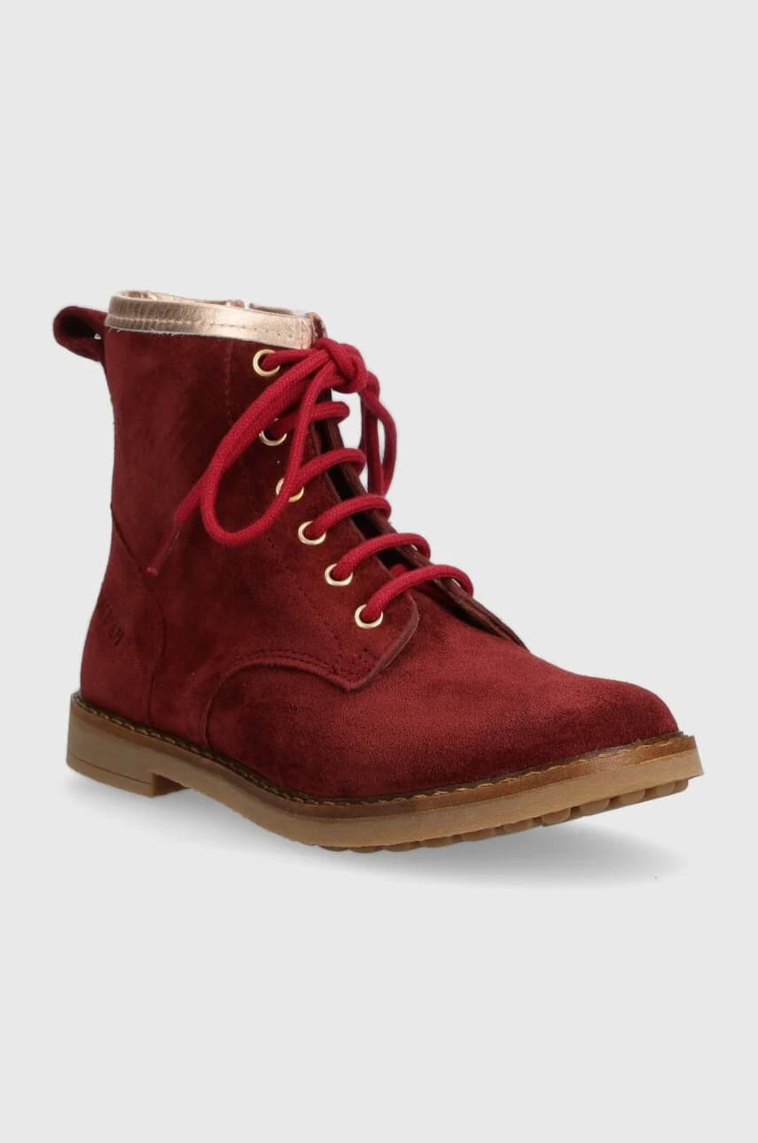 Детские замшевые ботильоны TRIP HI LACE - фото 2