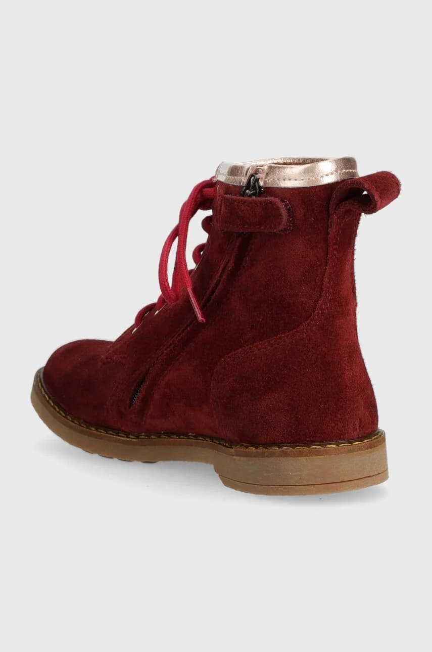 Детские замшевые ботильоны TRIP HI LACE - фото 3