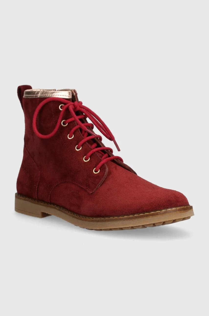 Детские замшевые ботильоны TRIP HI LACE - фото 2