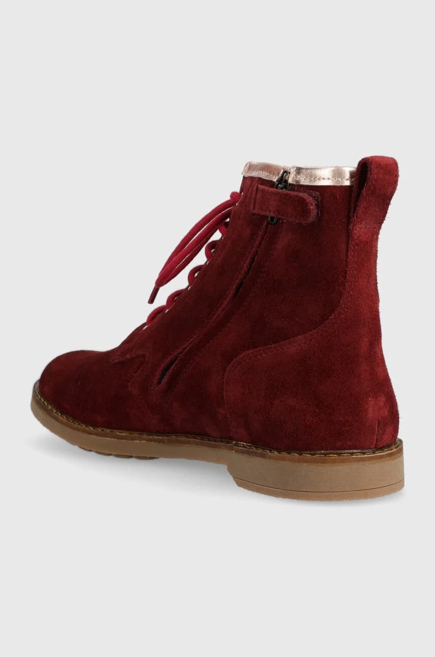 Детские замшевые ботильоны TRIP HI LACE - фото 3