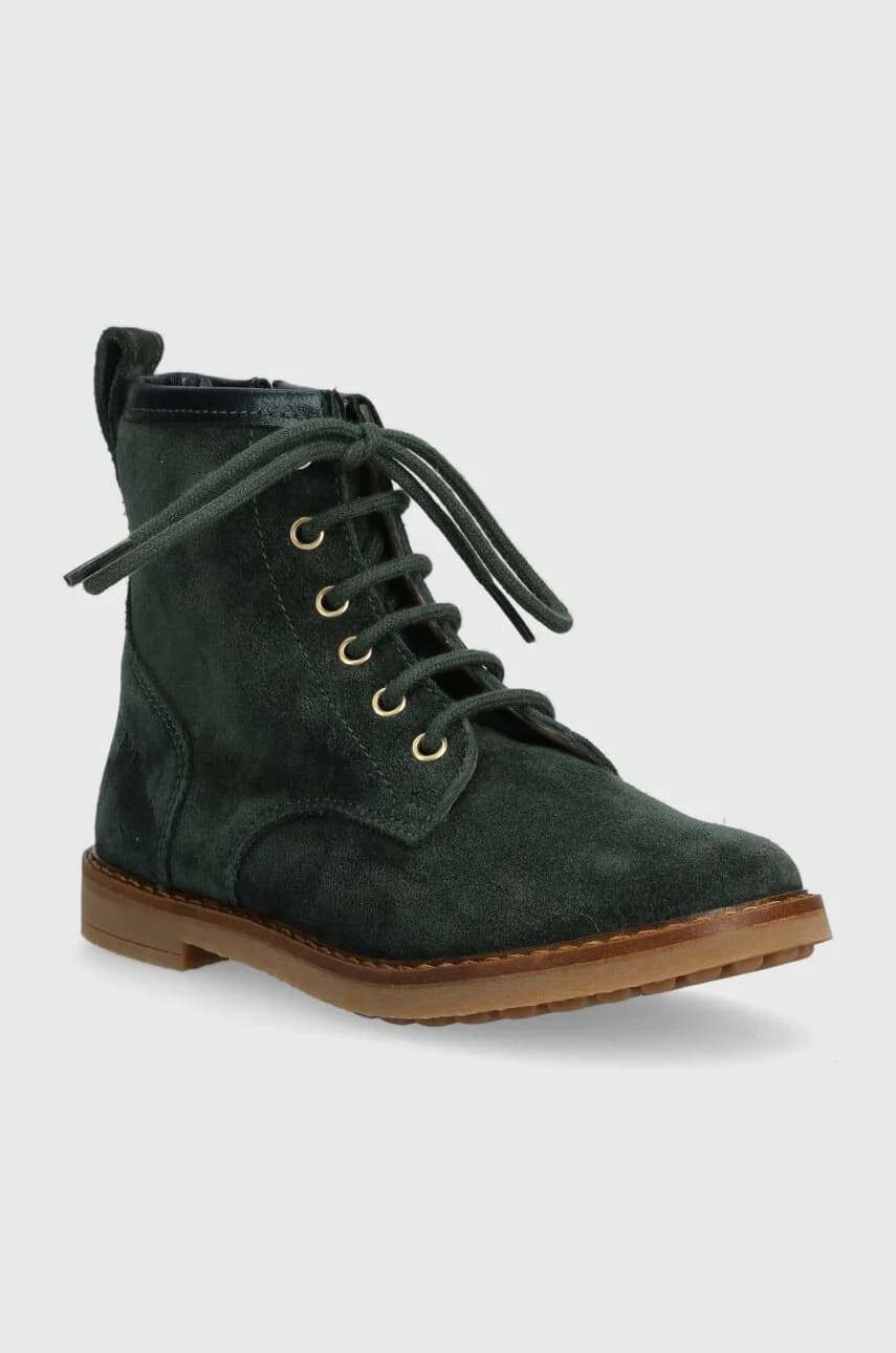 Детские замшевые ботильоны TRIP HI LACE - фото 2