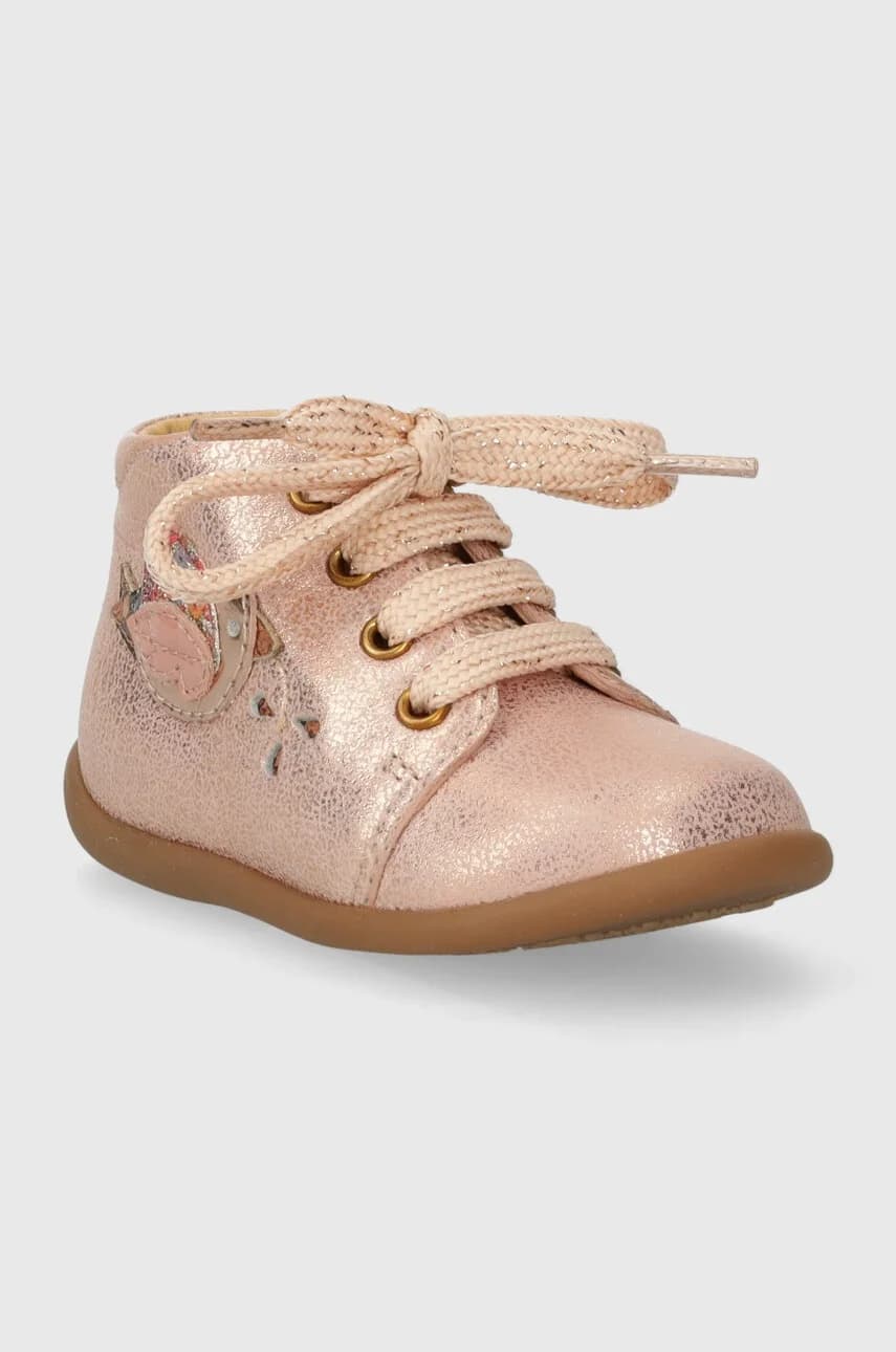 Детские кожаные ботинки STAND-UP BIRD - фото 2