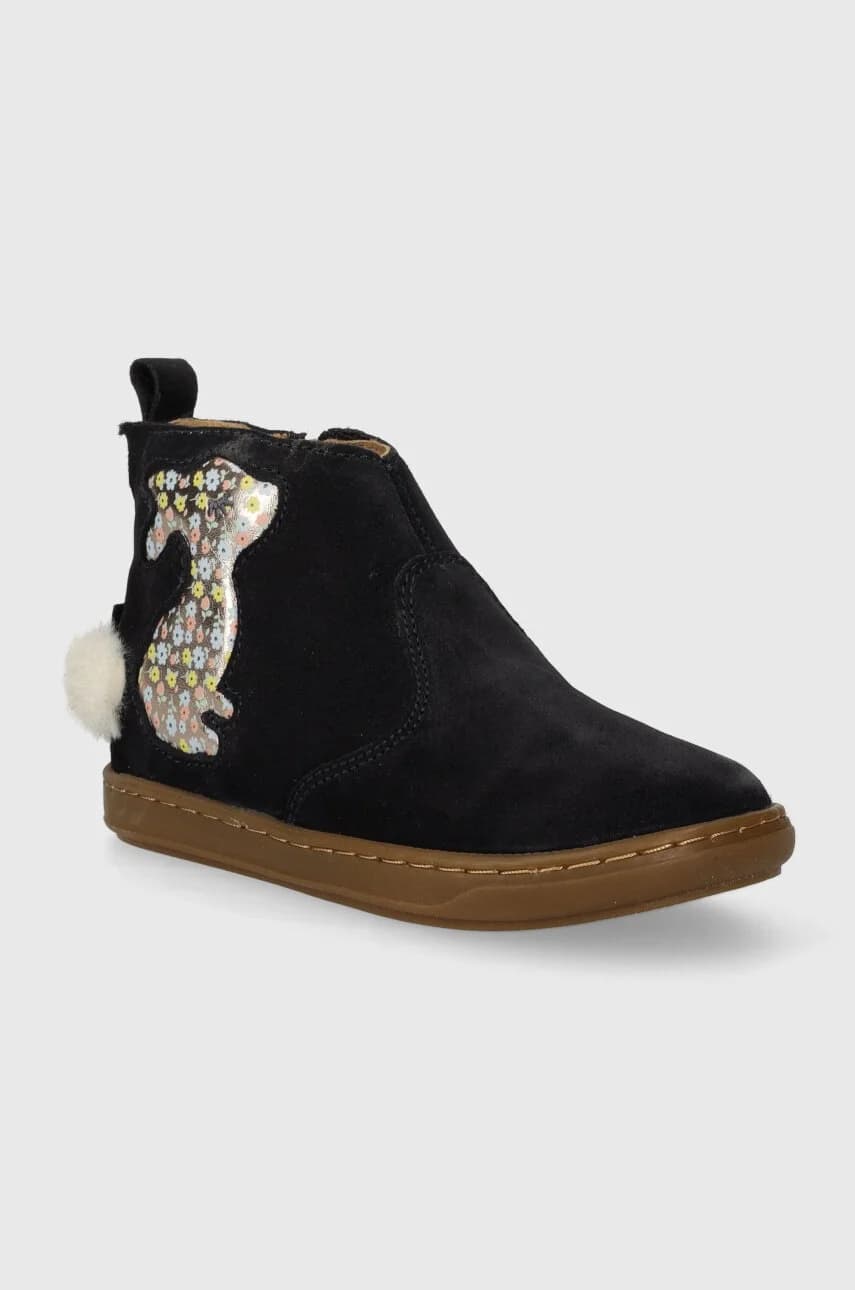 Детские замшевые ботильоны - фото 2