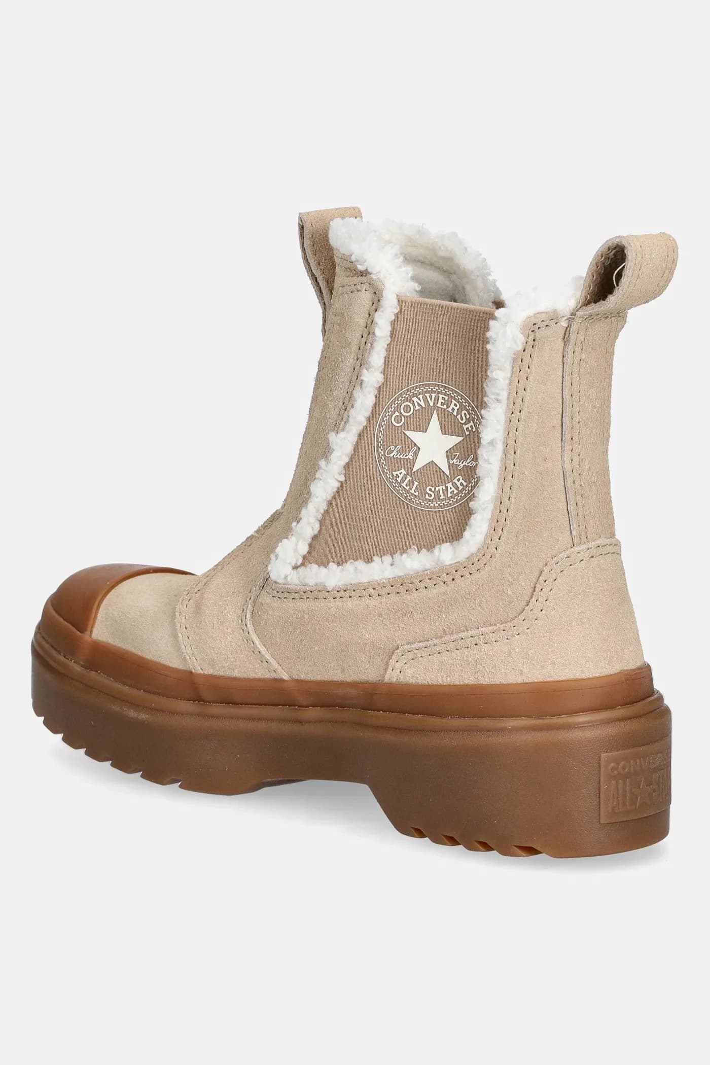 Детские замшевые ботильоны CHUCK TAYLOR AS CHELSEA LUGGED - фото 3