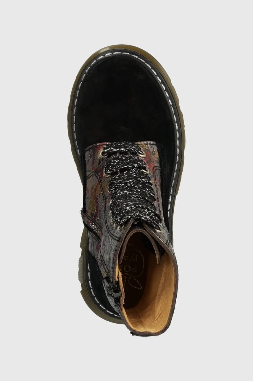 Детские кожаные ботинки CLAP RANGER - фото 4