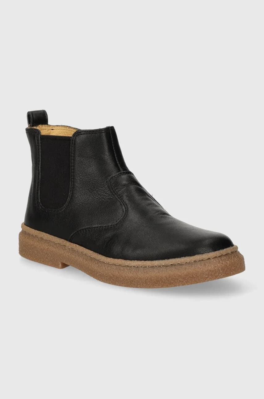 Детские кожаные ботинки челси TRIX JOD ZIP на молнии - фото 2