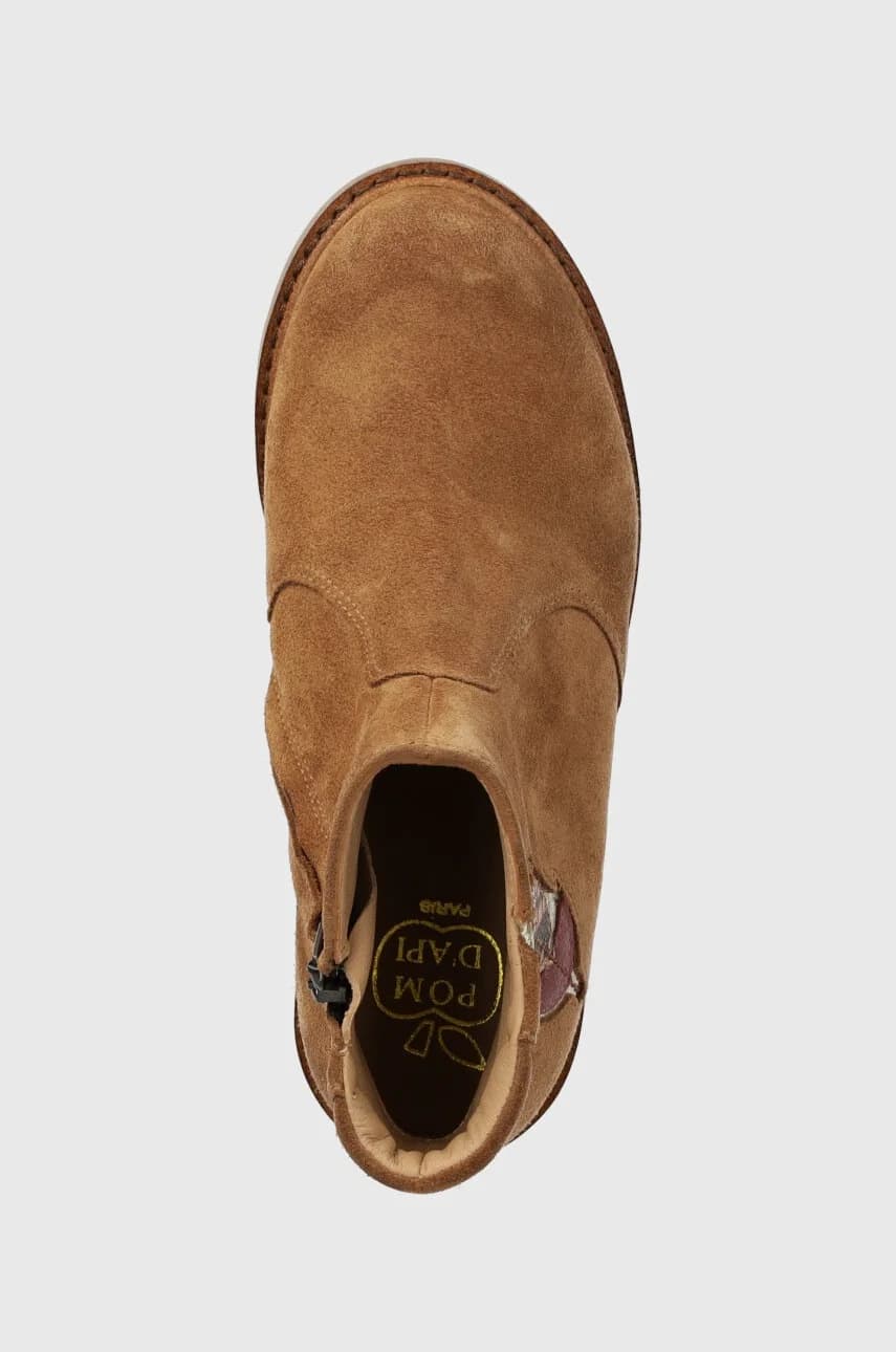 Детские замшевые ботильоны SISTER FEATHER - фото 4