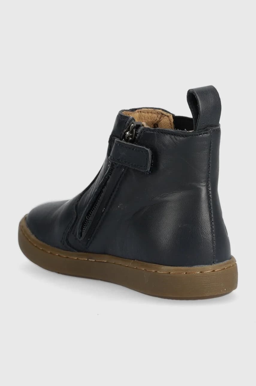 Детские кожаные ботинки челси - фото 3