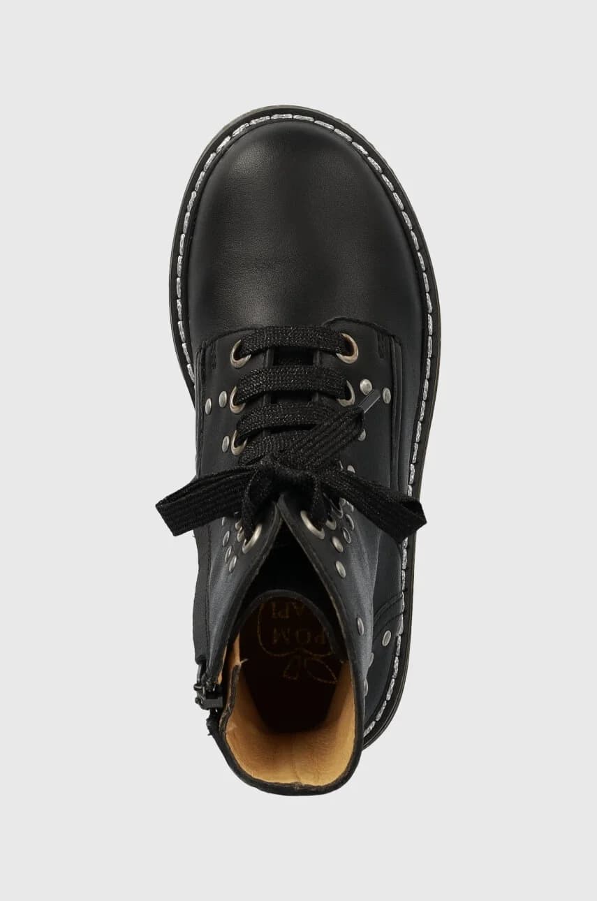 Детские кожаные ботинки SID HI STUD - фото 4