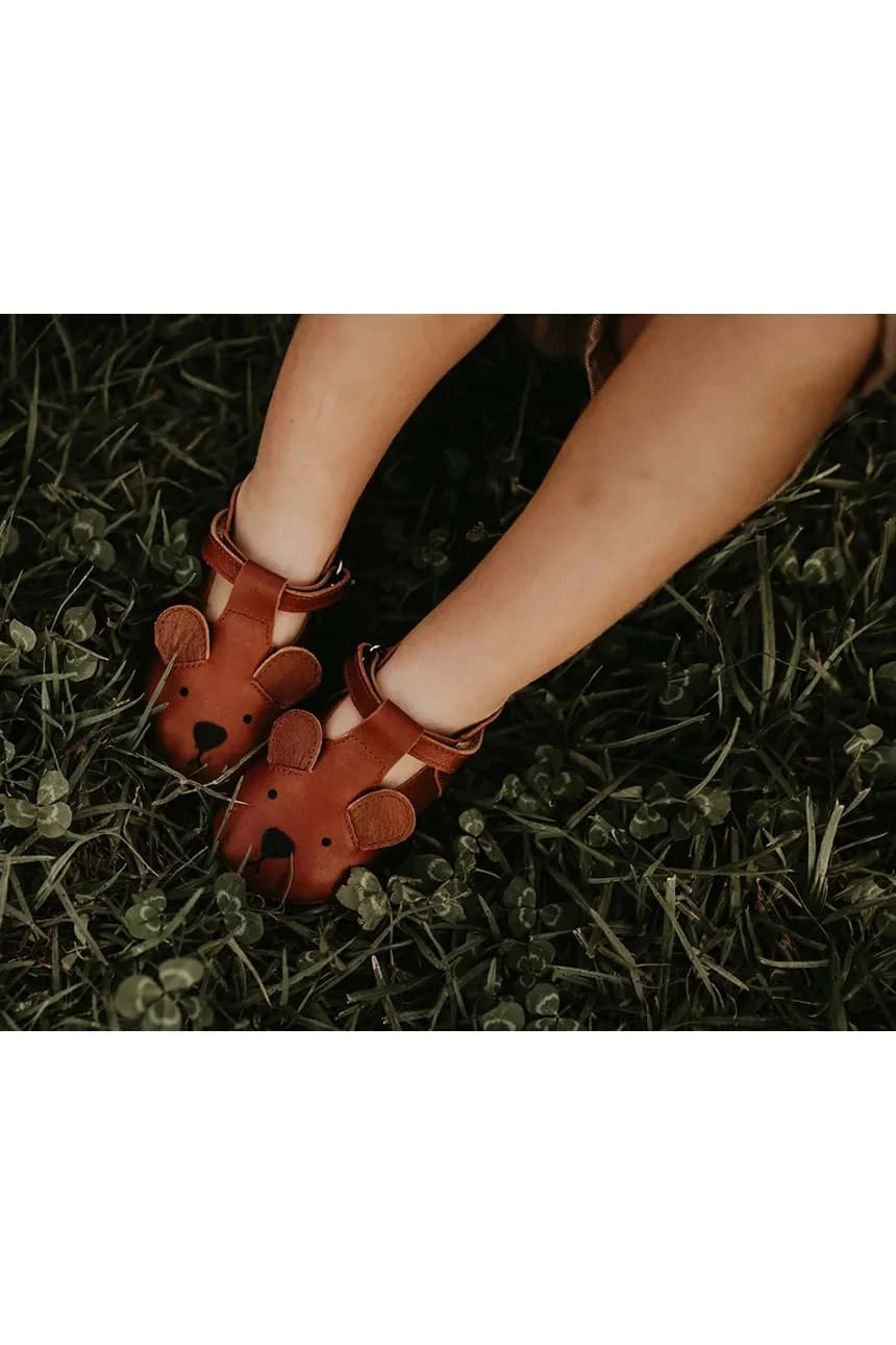 Spark Classic Shoes Детская кожаная обувь Bear - фото 6