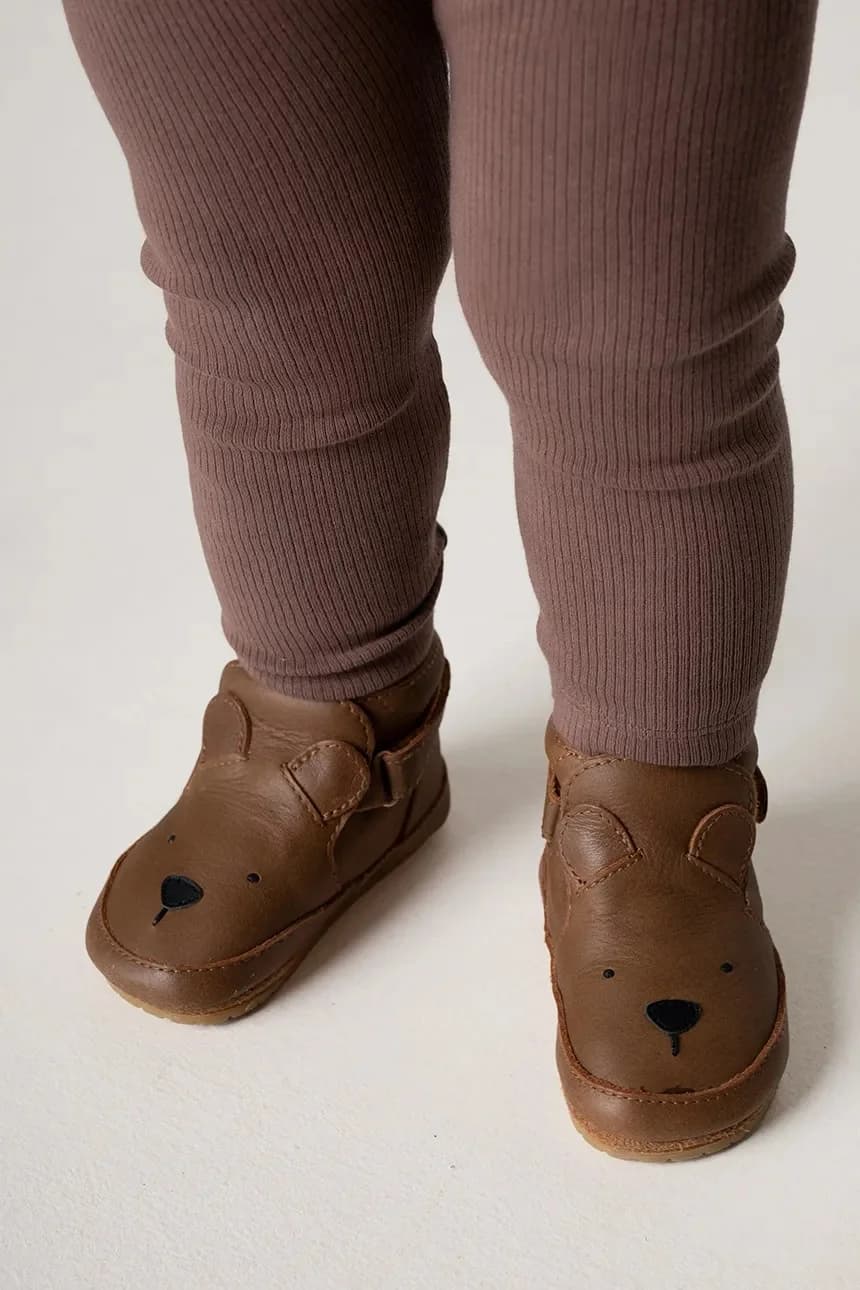 Morris Sneakers Bear детская кожаная обувь