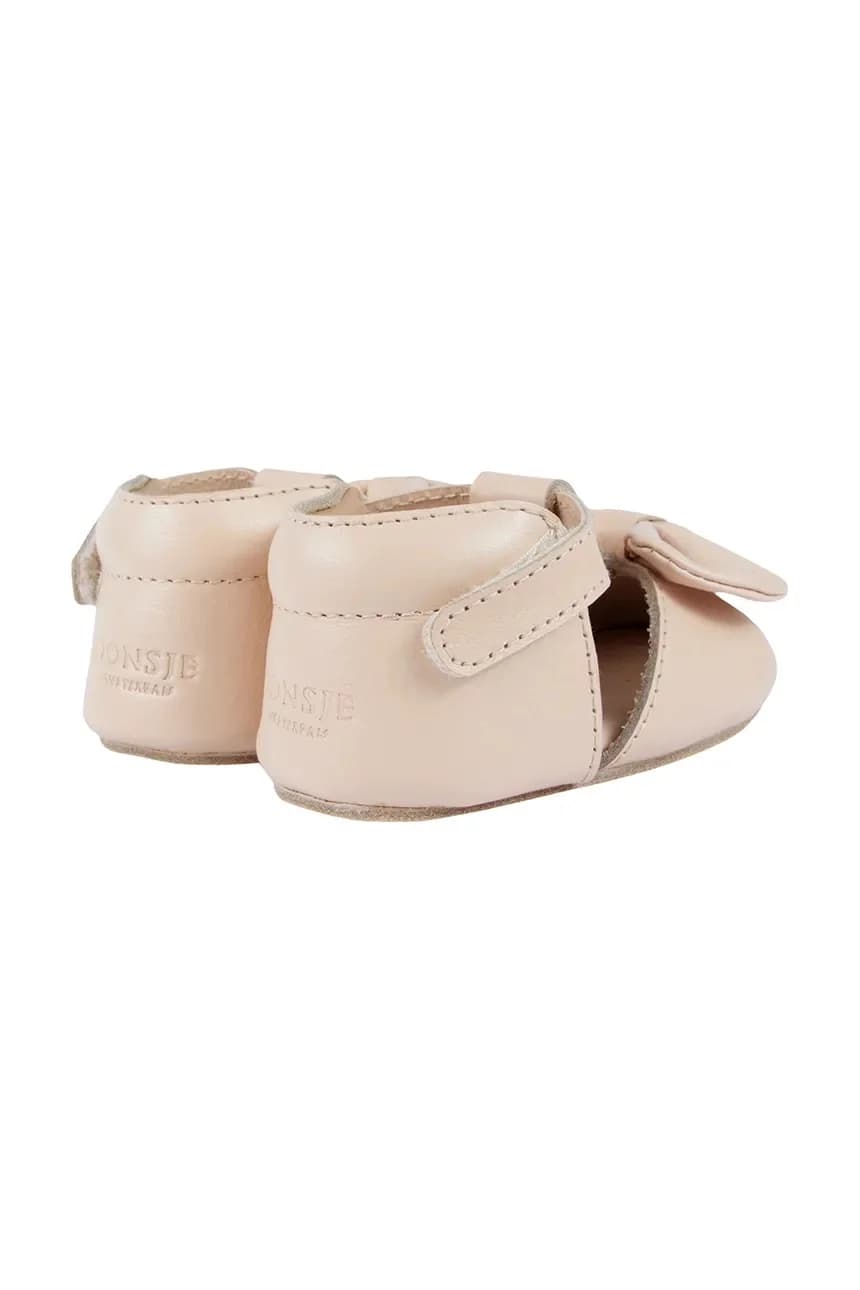 Детские кожаные балетки Meau Shoes - фото 4