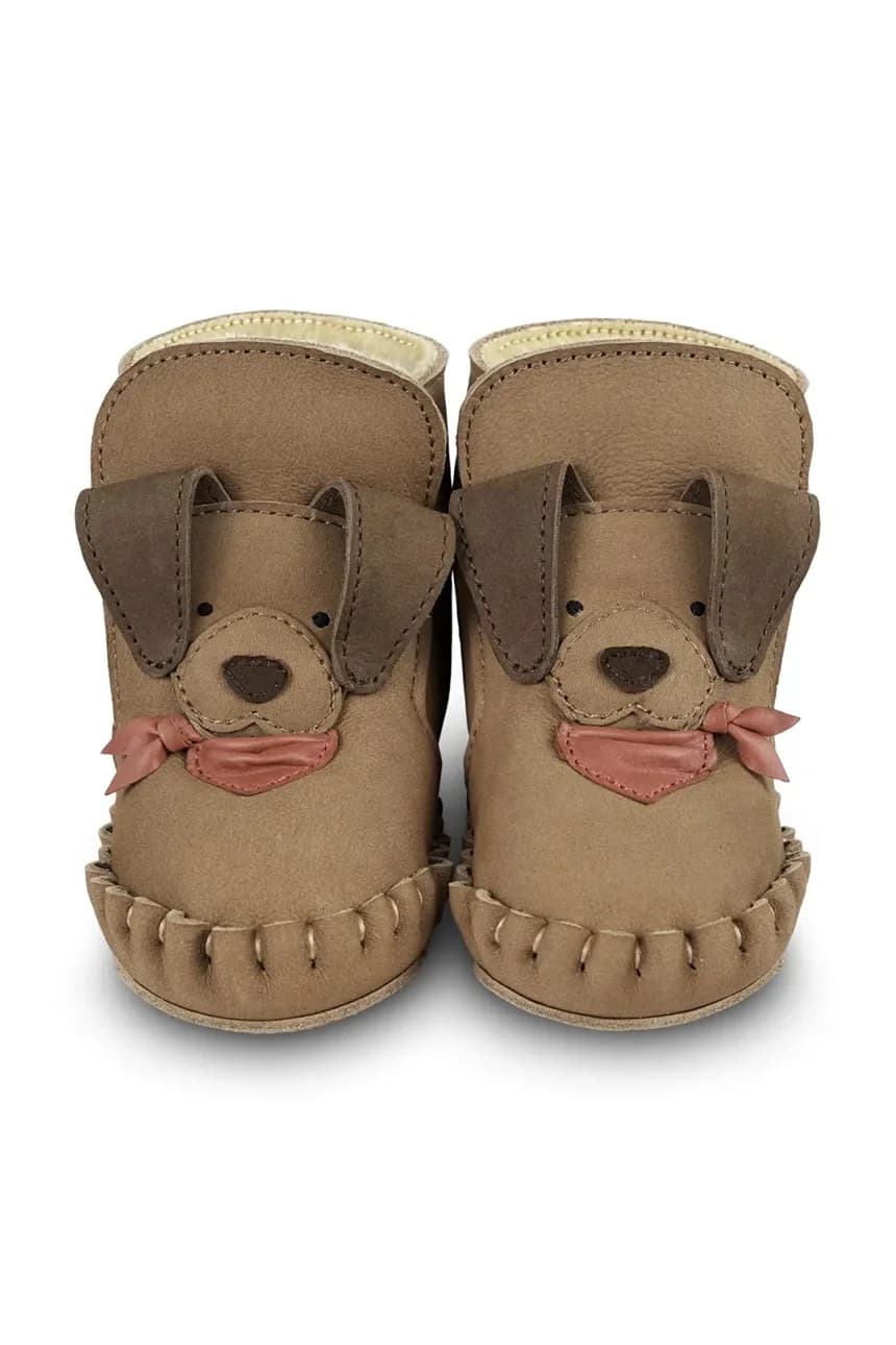 Кожаные детские туфли Junus Booties Western Dog - фото 3