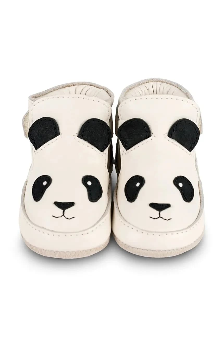 Детские кожаные туфли Morris Sneakers Panda - фото 3