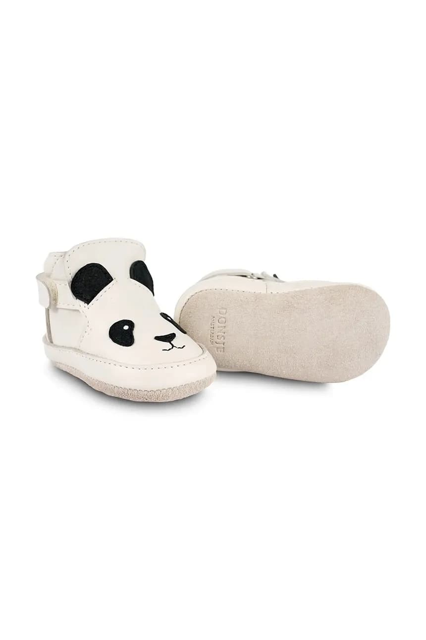 Детские кожаные туфли Morris Sneakers Panda - фото 5