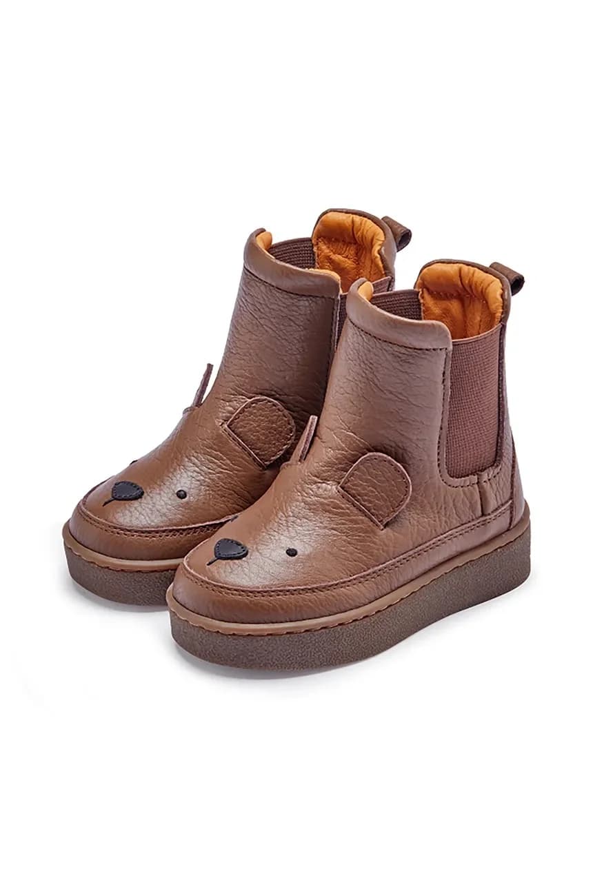 Thudo Classic Boots Детская обувь из кожи медвежонка - фото 2